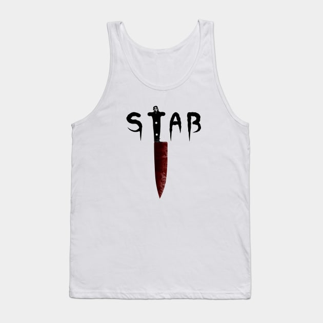 Stab Dagger scream movie Tank Top by CatharsisApparel